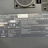 Sony projector, projection screen 2