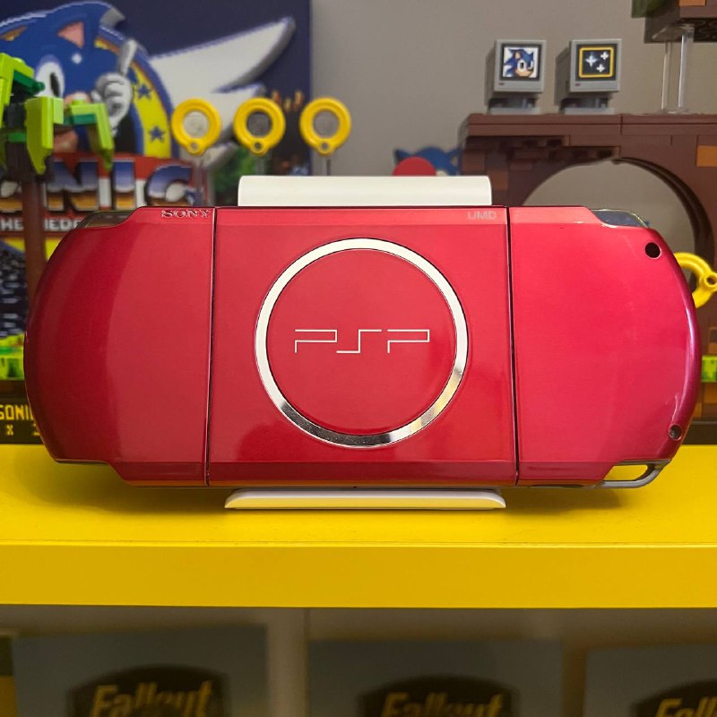 PSP 3000 Radiant Red портативная ретро консоль 3
