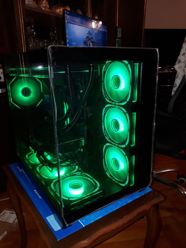 Игровой компьютер с монитором 27 дюймов 2