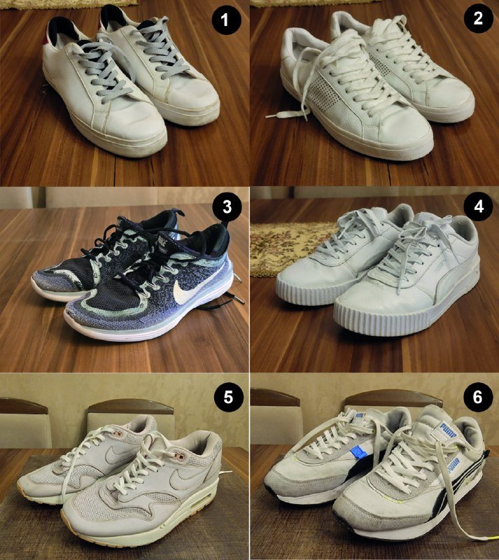 Мужские кроссовки Zara, Nike, Puma