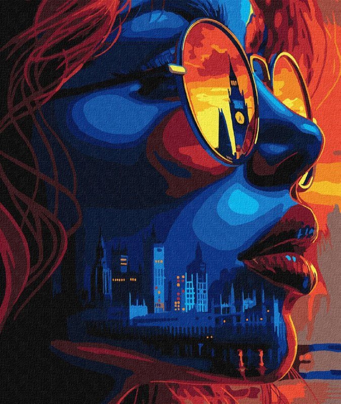 Картины на холсте 40×50 акрил 2