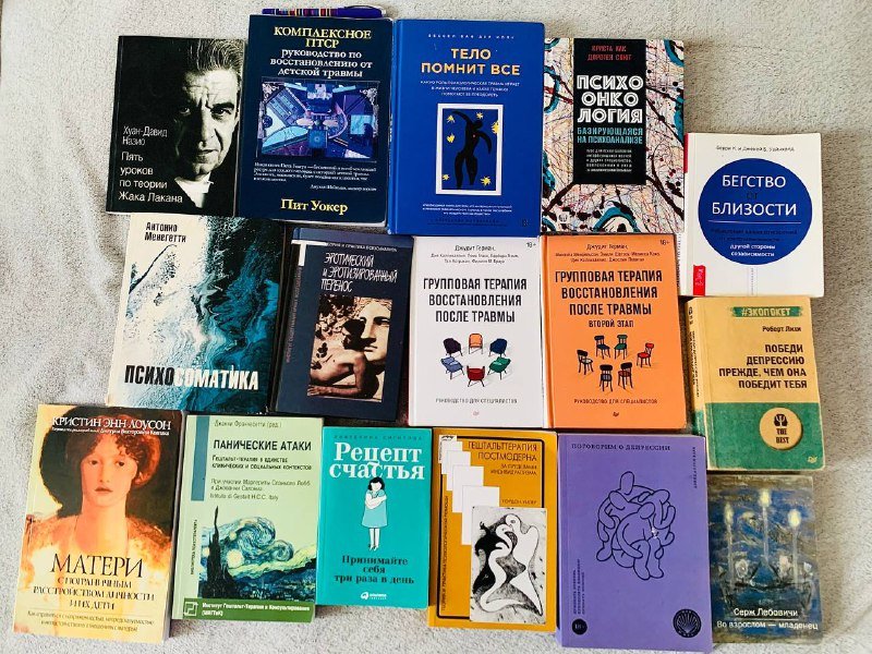 Книги по психологии и психотерапии