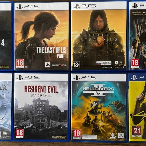 Игры на дисках для PS4, PS5