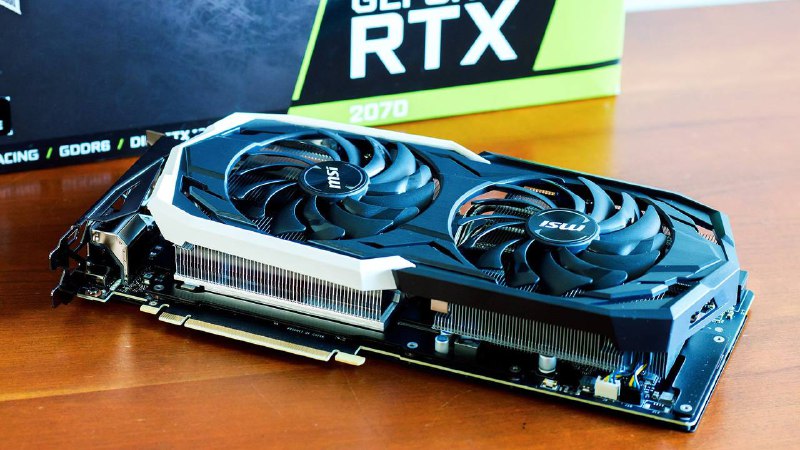 Видеокарта MSI ARMOR RTX 2070 8gb 2