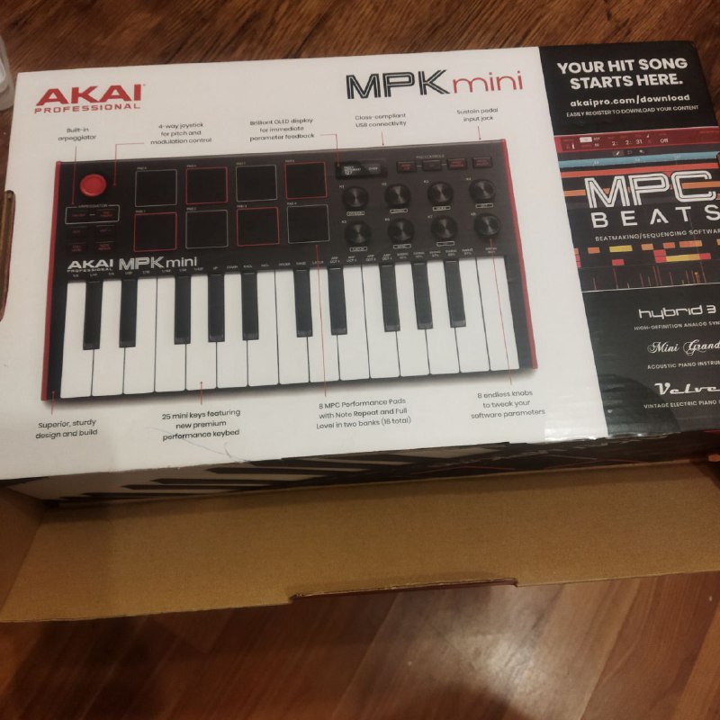 Контроллер MIDI Akai MPK mini