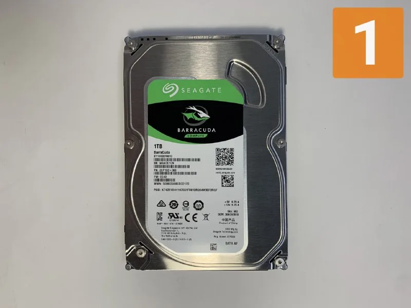 Жесткие диски Seagate, WD Black, WD Blue, Seagate EXOS 1
