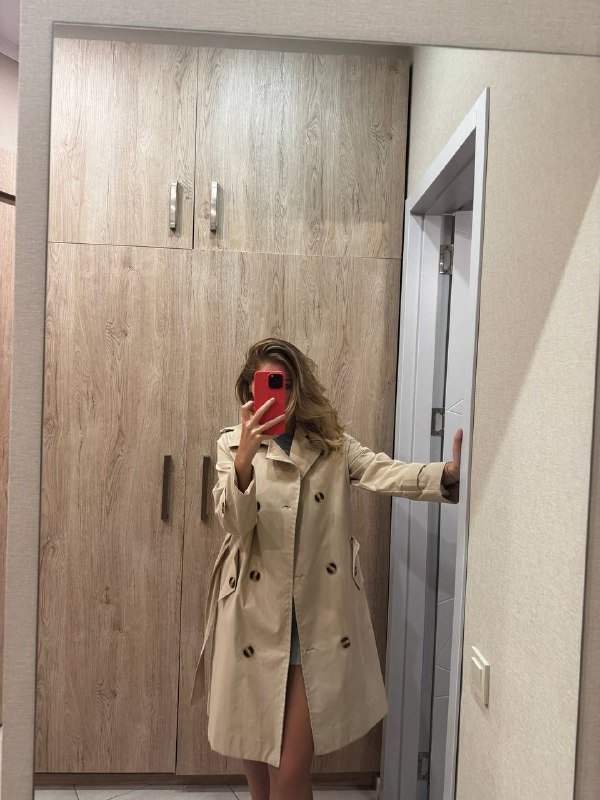 Тренч женский размер 46 3