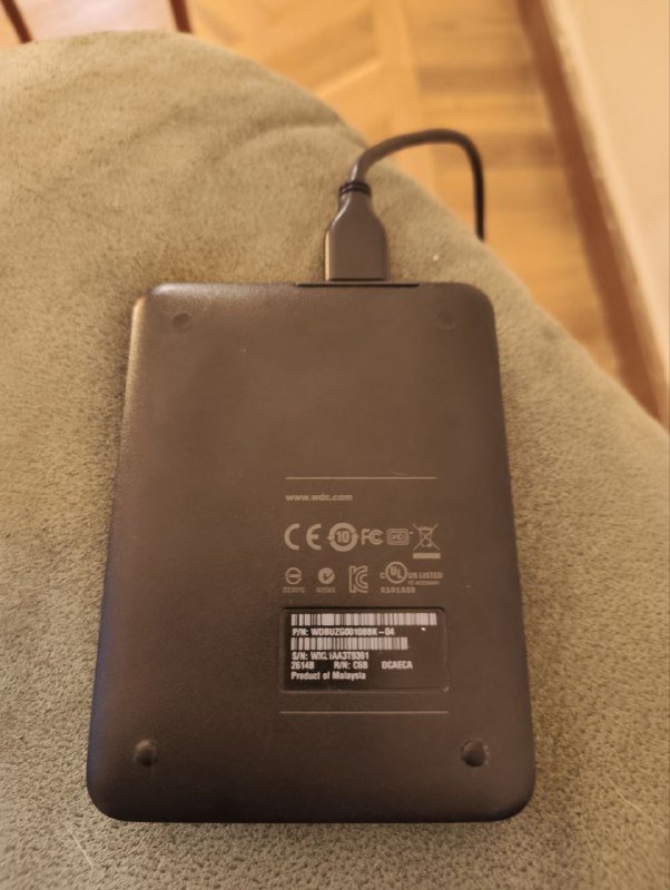 HDD WD Elements 1TB, AirPods Pro 2 3