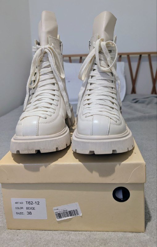 Ботинки женские зимние бежевые размер 38 2