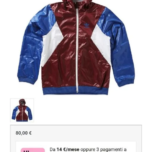 Куртка Adidas Originals ретро с капюшоном