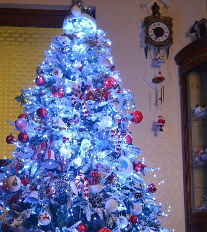 Ёлка с огоньком 1.80 м