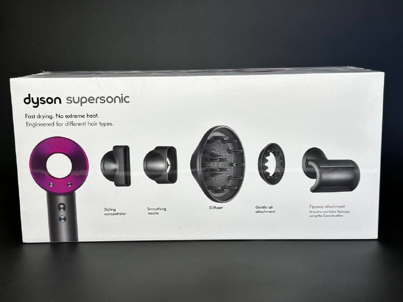 Фен Dyson Supersonic с 5 насадками