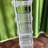 Металлический стеллаж на колесах 2