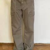 Джинсы карго на резинке, штаны Zara 4