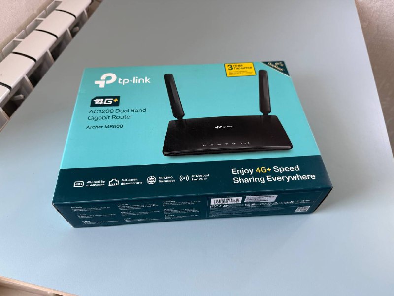 TP-Link Archer MR600 4G+ роутер новый в упаковке