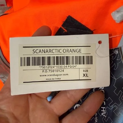 Мужской зимний комбинезон Scandia Gear ScanArctic HV Orange XL