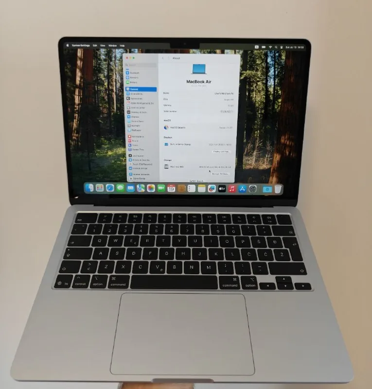 Macbook Air M4 13" 16GB RAM 512GB SSD Blue 1