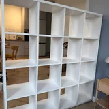 Стеллаж JUSK, контейнеры IKEA 2