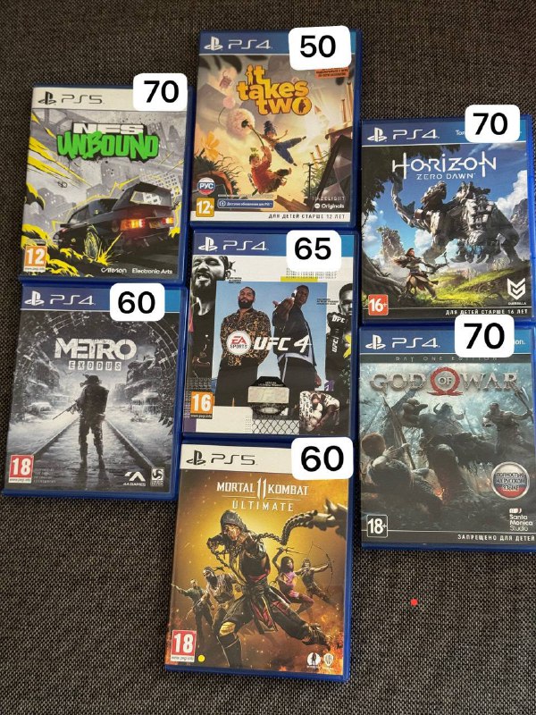 Игры на PS5 и PS4: UFC, NFS, Metro, It Takes Two, Mortal Kombat 11, God of War, Horizon