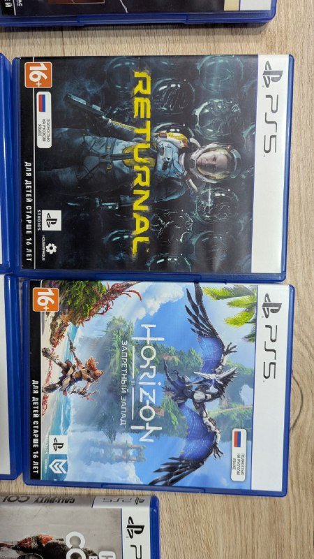 Игры Playstation 5 Returnal, Call of Duty Cold War, Jedi Fallen Order, Farcry 6, Horizon 2