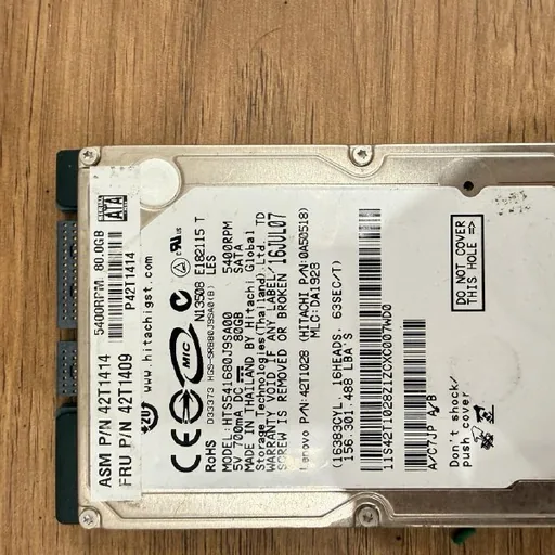Жёсткий диск Hitachi 80GB SATA
