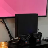PlayStation 4 Slim 1TB with two gamepads 1
