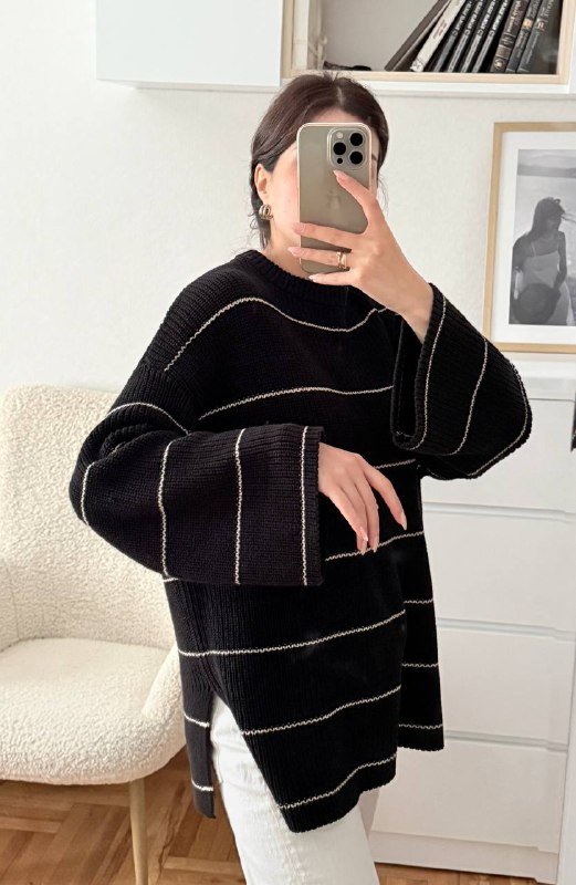 Свитер H&M премиальная коллекция, размер М 4