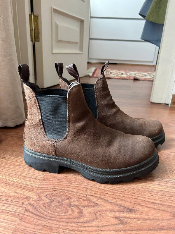 Мужские ботинки Ecco натуральная замша