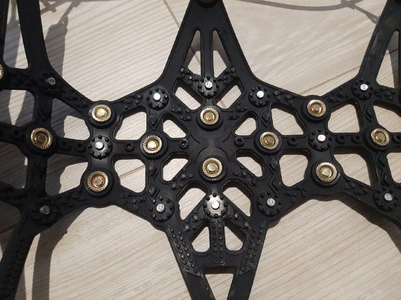 Резиновые пластиковые цепи на колеса полный комплект 3