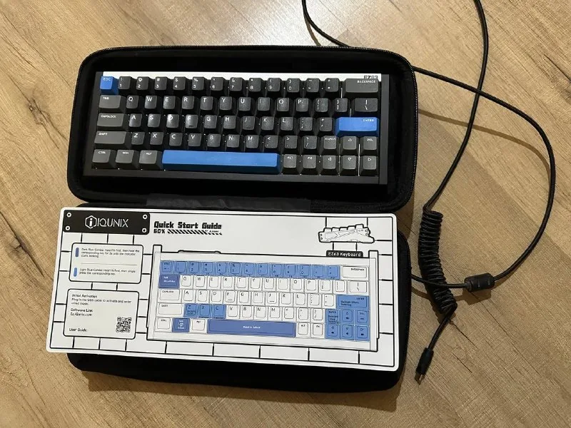Iqunix Ez63 Magnetic Keyboard 1