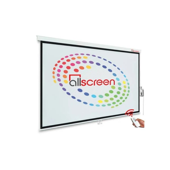 Проектор Optoma W381, Экран ALLSCREEN Electric Projection Screen