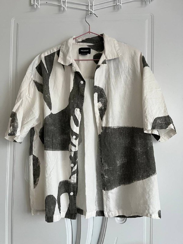 Серый комбинезон легкий летний, Рубашка 4