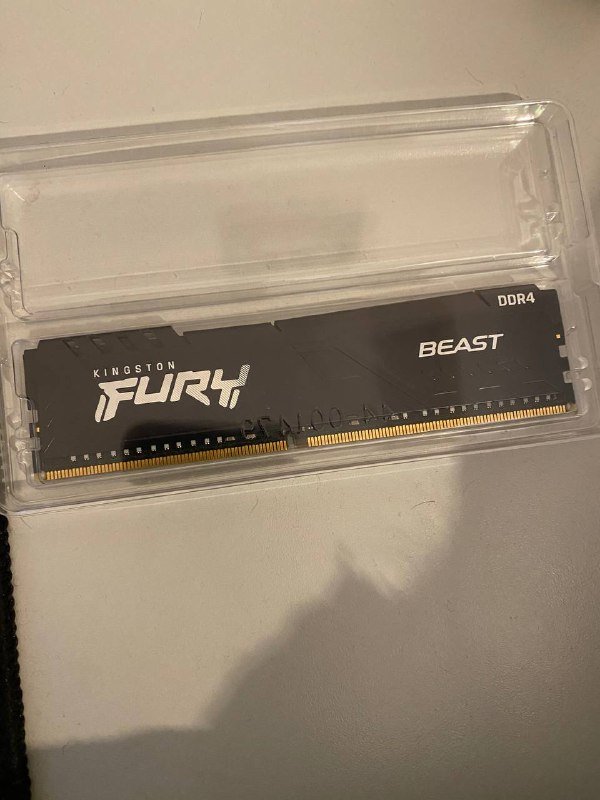 Плашка памяти Kingston Fury Beast 32Гб DDR4 2666МГц