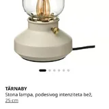 Светильник IKEA Tärnaby с лампочкой 2