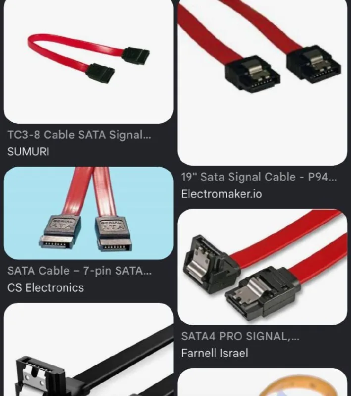 SATA сигнальный кабель 3 метра