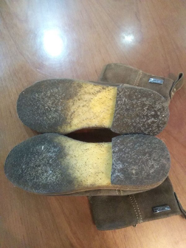 Женские ботинки полусапожки замша размер 36-37 8