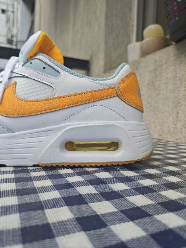 Кроссовки Nike Air Max SC White Laser Orange мужские 5
