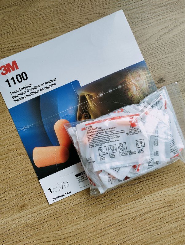 Профессиональные беруши 3M набор 10 пар