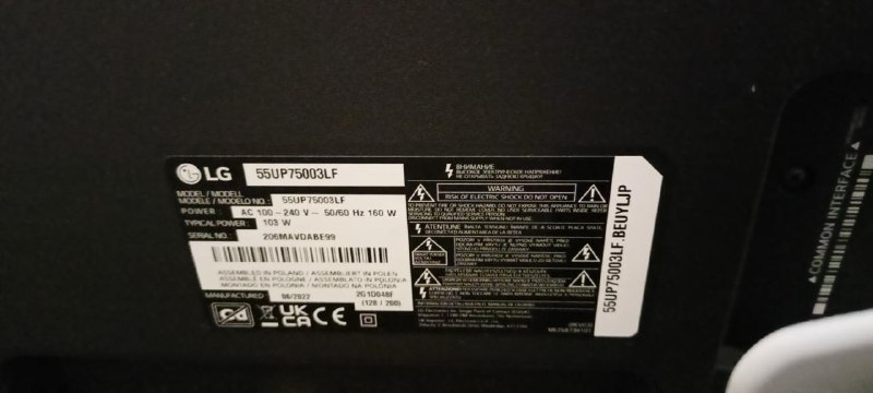 Телевизор LG 55UP75003LF, 55 дюймов 3