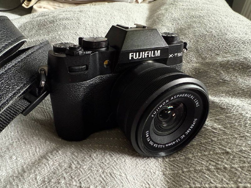 Fujifilm XT50 камера, объектив FUJINON XC15-45mmF3.5-5.6 OIS PZ 2