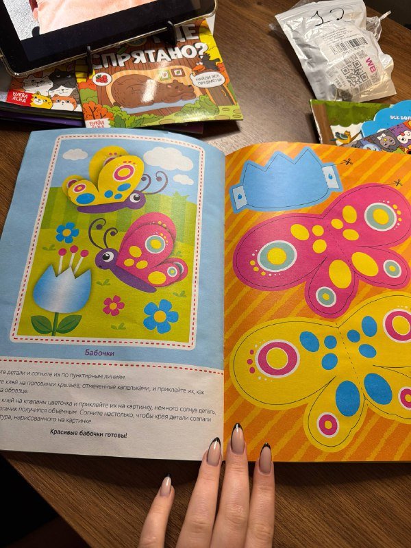 Книга с аппликациями для детей 3+ 2