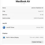 MacBook Air 13 M1 1