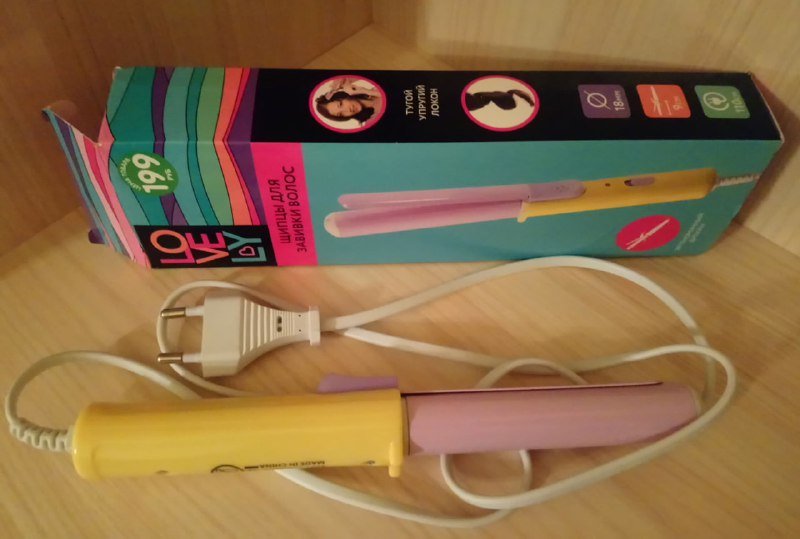 Плойка для завивки волос