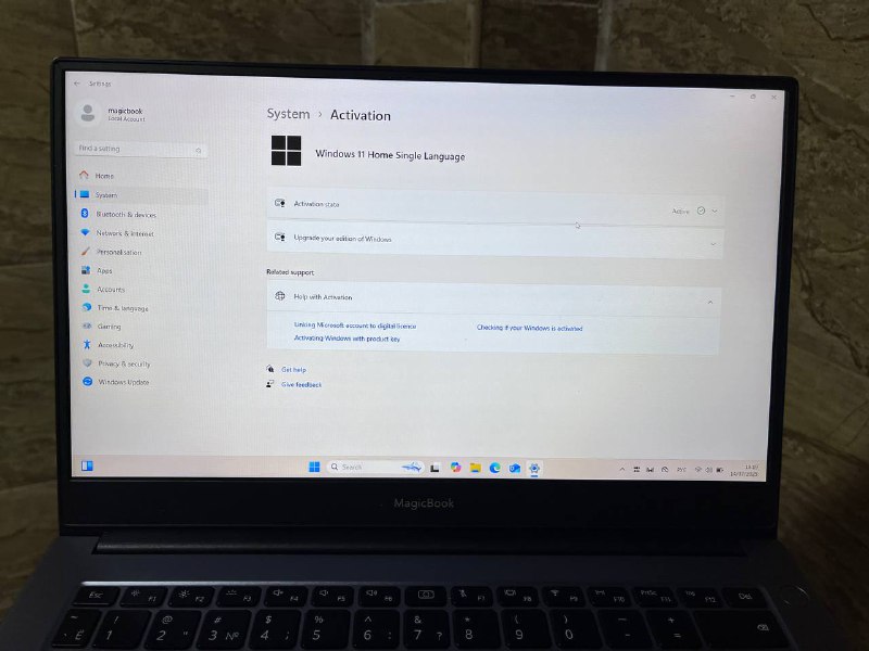 Ноутбук Huawei Honor MagicBook 14 Ryzen 5 3500U 8GB 1024GB SSD 3