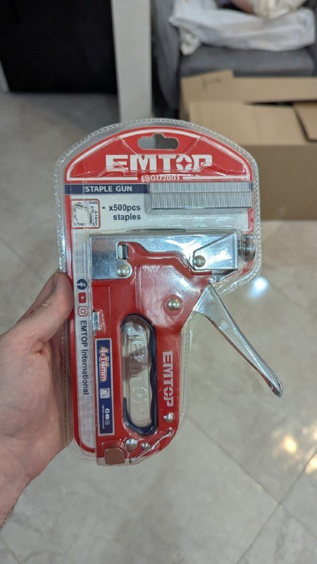 Строительный степлер