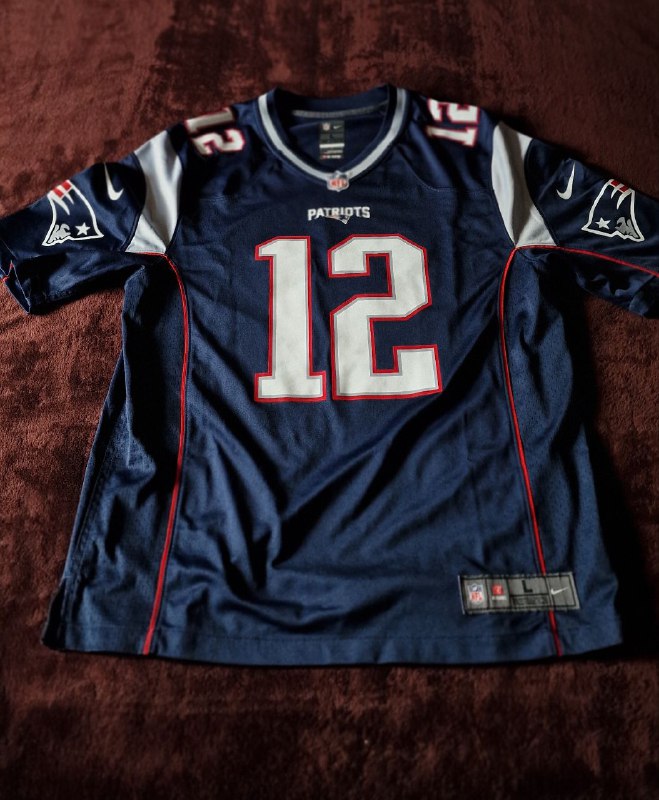 Мужская футболка Nike Tom Brady New England Patriots 2