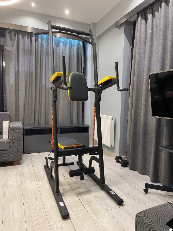 Спортивная стенка 3 в 1, гантеля, мяч для пляжного футбола 2