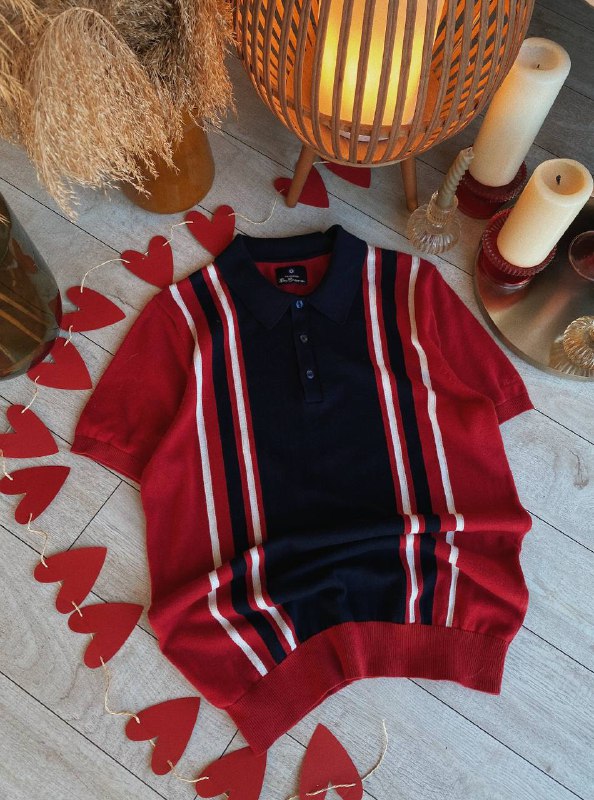 Трикотажное английское поло Ben Sherman, размер M