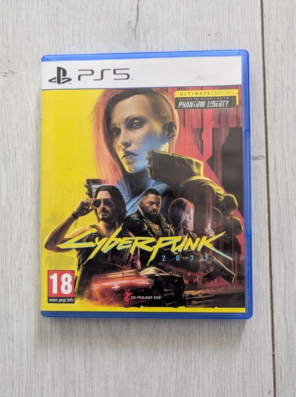 Cyberpunk 2077 Phantom Liberty игра для PS5