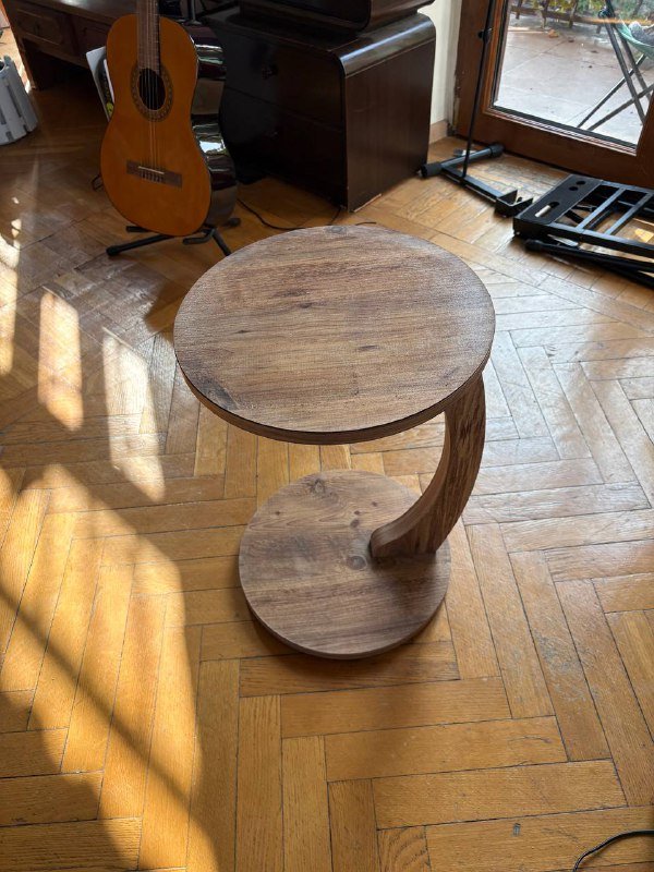 Разборный столик на колонне сиках диаметр 37см 3